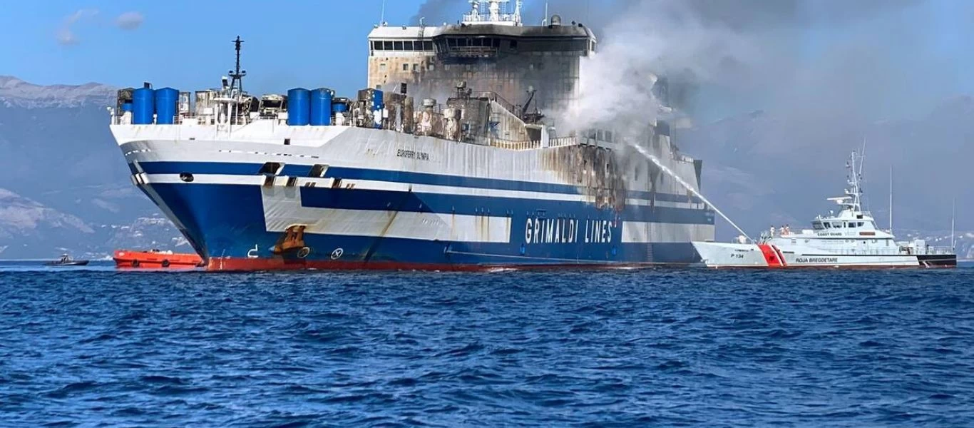 Euroferry Olympia: Συγκλονίζει η μαρτυρία μέλους του πληρώματος - «Αισθάνομαι ακόμα τη φωτιά στο πρόσωπο μου»